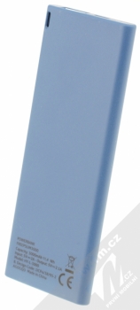 CellularLine FreePower Slim záložní zdroj 3000mAh tmavě modrá (blue) zezadu