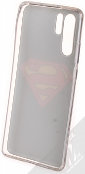 DC Comics Superman 002 TPU ochranný kryt pro Huawei P30 Pro černá (black) zepředu