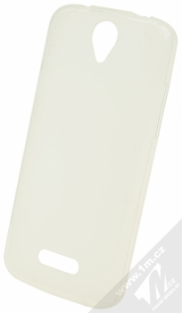 Fixed TPU gelové pouzdro pro Doogee X6, X6 Pro bílá průhledná (white transparent)