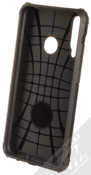 Forcell Armor odolný ochranný kryt pro Huawei P40 Lite E černá (all black) zepředu
