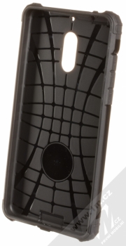Forcell Armor odolný ochranný kryt pro Nokia 6 černá (all black) zepředu