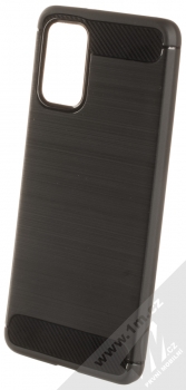 Forcell Carbon ochranný kryt pro Samsung Galaxy S20 Plus černá (black)