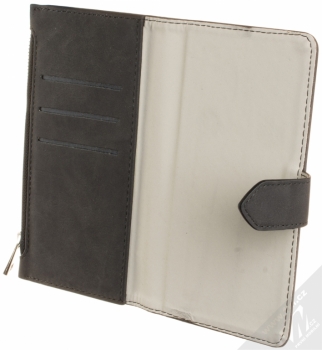 Forcell Commodore Book flipové pouzdro pro Samsung Galaxy S8 Plus černá (black) otevřené bez krytu