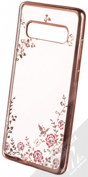 Forcell Diamond TPU ochranný kryt pro Samsung Galaxy S10 Plus růžově zlatá (rose gold)