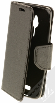 Forcell Fancy Book flipové pouzdro pro Nokia 230 černá (black)