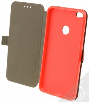 Forcell Pocket Book flipové pouzdro pro Huawei P9 Lite (2017) malinově červená (raspberry red) otevřené