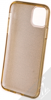Forcell Shining třpytivý ochranný kryt pro Apple iPhone 11 Pro Max zlatá (gold) zepředu
