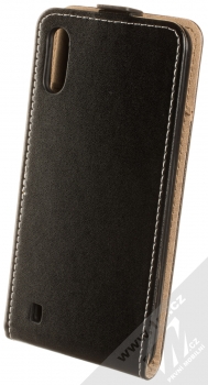 Forcell Slim Flip Flexi otevírací pouzdro pro Samsung Galaxy M10 černá (black) zezadu