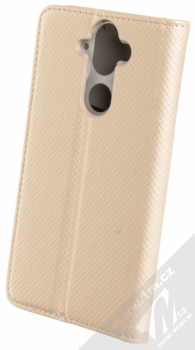 Forcell Smart Book flipové pouzdro pro Nokia 9 zlatá (gold) zezadu