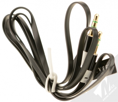 Forever Audio Adapter audio kabel s jack 3,5mm konektory černá (black) komplet