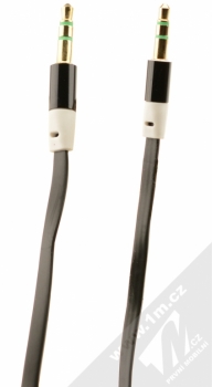 Forever Audio Adapter audio kabel s jack 3,5mm konektory černá (black)