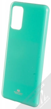 Goospery Jelly Case TPU ochranný silikonový kryt pro Samsung Galaxy S20 Plus mátově zelená (mint green)