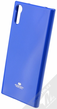 Goospery Jelly Case TPU ochranný silikonový kryt pro Sony Xperia XZ tmavě modrá (dark blue)
