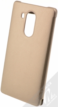 Huawei Smart View Flip originální flipové pouzdro pro Huawei Mate 8 hnědá metalická (brown) zezadu