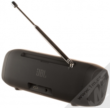 JBL TUNER Bluetooth reproduktor s DAB/FM rádiem černá (black) zezadu