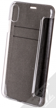 Karl Lagerfeld Ikonik flipové pouzdro s motivem pro Apple iPhone XS Max (KLFLBKI65IKPUBK) černá (black) zezadu