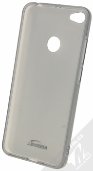 Kisswill TPU Open Face silikonové pouzdro pro Xiaomi Redmi Note 5A Prime černá průhledná (black) zepředu