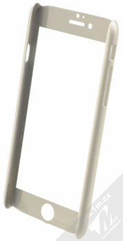 Krusell Arvika Cover ochranný kryt a tvrzené sklo pro Apple iPhone 7 stříbrná (silver) přední ochranný kryt zezadu