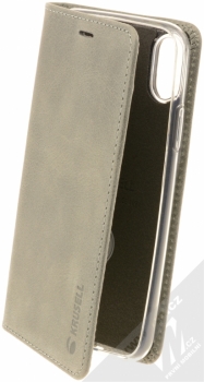 Krusell Sunne FolioWallet flipové pouzdro pro Apple iPhone X světle šedá (light grey)