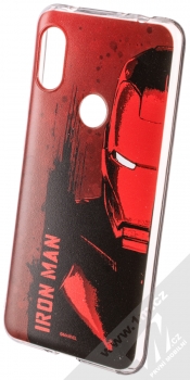 Marvel Iron Man 004 TPU ochranný silikonový kryt s motivem pro Xiaomi Redmi Note 6 Pro červená (red)