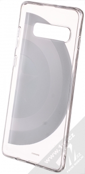 Marvel Kapitán Amerika 006 TPU ochranný silikonový kryt s motivem pro Samsung Galaxy S10 Plus průhledná (transparent) zepředu