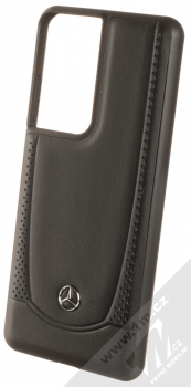 Mercedes Perforation ochranný kryt pro Samsung Galaxy S21 Ultra (MEHCS21LARMBK) černá (black)