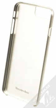 Mercedes Wave III Hard Case ochranný kryt pro Apple iPhone 7 Plus (MEHCP7LCUSBK) černá stříbrná (black silver) zepředu