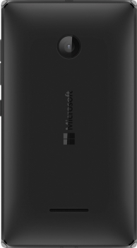 Microsoft Lumia 532 black mobil, mobilní telefon, smartphone zezadu