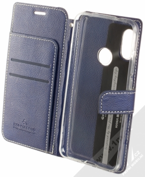 Molan Cano Issue Diary flipové pouzdro pro Xiaomi Mi A2 Lite tmavě modrá (navy blue) otevřené