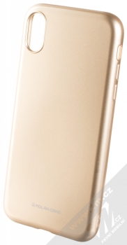 Molan Cano Jelly Case TPU ochranný kryt pro Apple iPhone XR zlatá (gold)