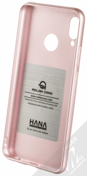 Molan Cano Jelly Case TPU ochranný kryt pro Huawei Nova 3 růžově zlatá (rose gold) zepředu