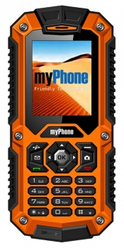 MYPHONE HAMMER oranžová (orange) odolný mobilní telefon, mobil, outdoor