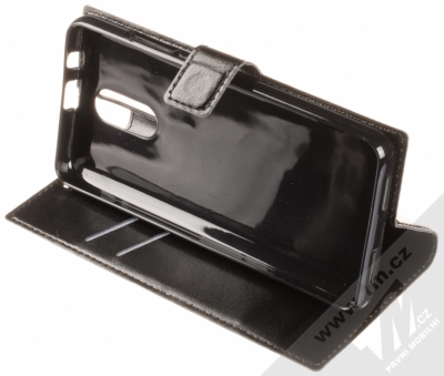 MyPhone BookCover flipové pouzdro pro MyPhone Prime 18x9 černá (black) stojánek