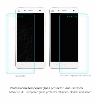 Nillkin Amazing H PLUS ochranná fólie z tvrzeného skla proti prasknutí pro Xiaomi Mi4