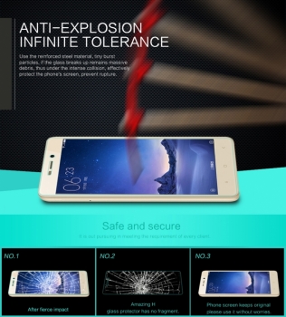 Nillkin Amazing H ochranná fólie z tvrzeného skla proti prasknutí pro Xiaomi Redmi 3