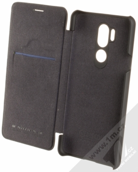 Nillkin Qin flipové pouzdro pro LG G7 ThinQ černá (black) otevřené