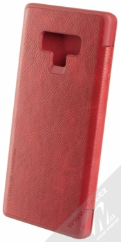 Nillkin Qin flipové pouzdro pro Samsung Galaxy Note 9 červená (red) zezadu