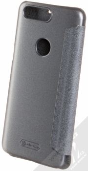 Nillkin Sparkle flipové pouzdro pro OnePlus 5T černá (black) zezadu