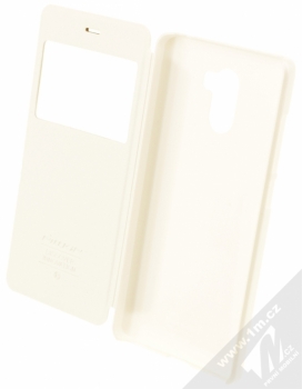 Nillkin Sparkle flipové pouzdro pro Xiaomi Redmi 4 bílá (white) otevřené