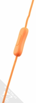 Remax Candy RM-505 sluchátka s mikrofonem a ovladačem oranžová (orange) ovladač