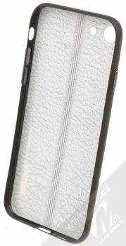Remax Gentleman ochranný kryt pro Apple iPhone 7 černá kůže (leather) zepředu