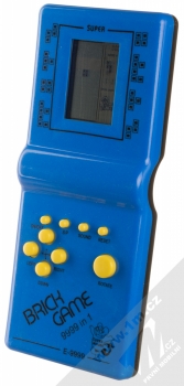 Retro Brick Game 9999 in 1 herní konzole modrá (blue)