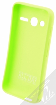 Roar All Day TPU ochranný kryt pro Alcatel One Touch Pixi 4 (4) limetkově zelená (lime green) zepředu