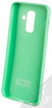 Roar All Day TPU ochranný kryt pro Samsung Galaxy A6 Plus (2018) mátově zelená (mint green) zepředu