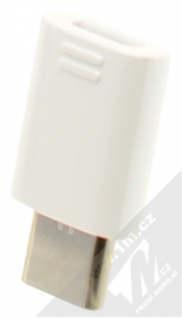 Samsung EE-GN930BW originální miniaturní redukce z USB Type-C na microUSB bílá (white)