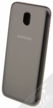 Samsung EF-WJ530CB Wallet Cover originální flipové pouzdro pro Samsung Galaxy J5 (2017) černá (black) zezadu