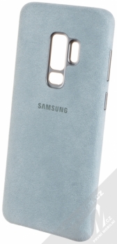 Samsung EF-XG965AM Alcantara Cover originální ochranný kryt pro Samsung Galaxy S9 Plus mátově zelená (mint)