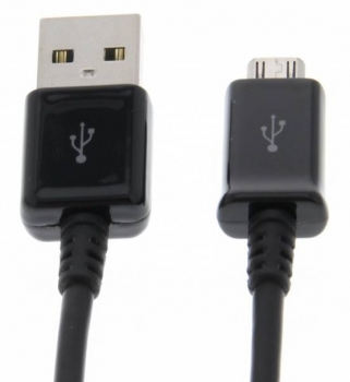Samsung EP-LN915UB originální nabíječka do auta Adaptive Fast Charging s USB výstupem 1,67A/2A + Samsung ECB-DU4EBE USB kabel s microUSB konektorem černá (black) USB kabel konektory