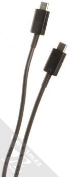 Samsung EP-TA845XB Super Fast Charging 2.0 Travel Adapter originální nabíječka s USB Type-C výstupem a USB Type-C kabel černá (black) USB Type-C konektory