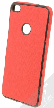 Sligo Cloth TPU ochranný kryt v imitaci tkaniny pro Huawei P9 Lite (2017) červená (red)